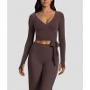 Спортивная кофта Crop Top Calm Fit model 203